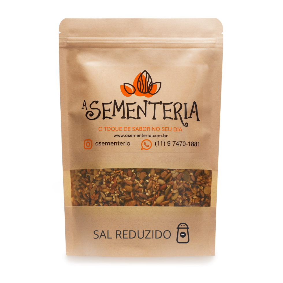 Mix de sementes- Sal Reduzido 1 kg