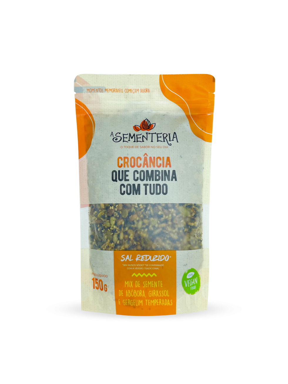 Mix de Sementes - Sal Reduzido 150g